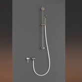 Cea Design Free Ideas doccetta con supporto e presa acqua e flessibile bianco FRE95